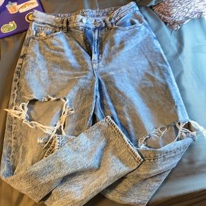 American eagle curvy mom jean